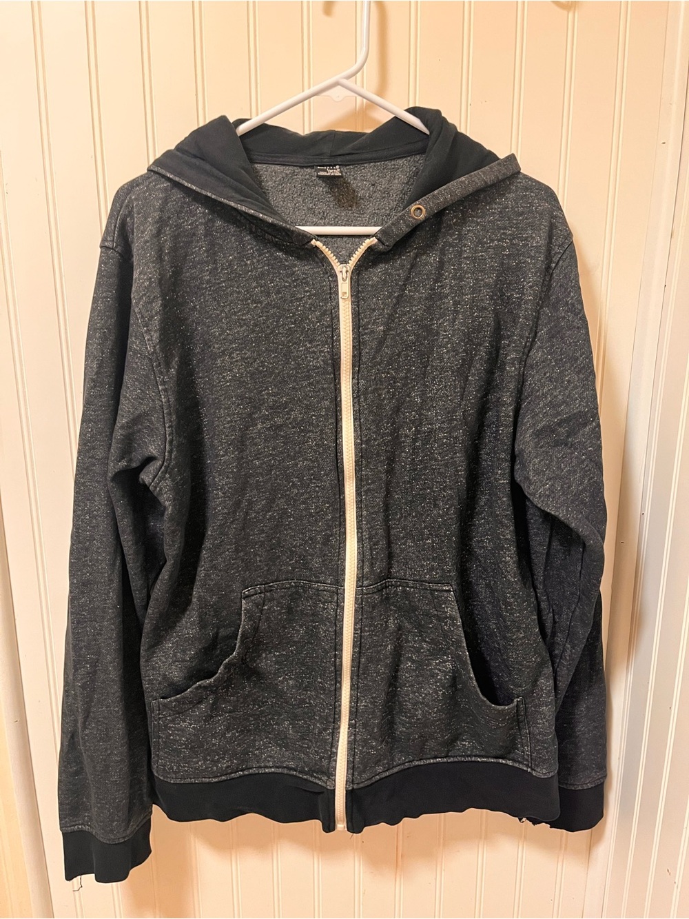 Zine Clothing - Dark Zip-Up Hooded Sweatshirt